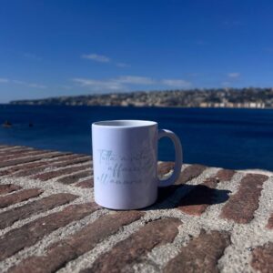 Tazza di ceramica tutta 'a vita affacciata all’ ammore -spedizione inclusa-